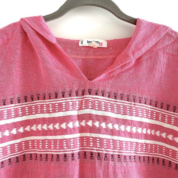 2xHP🎉 New Lemlem Makari Hoodie in Raspberry Size S - Picture 4 of 9